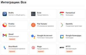Приложение Todoist