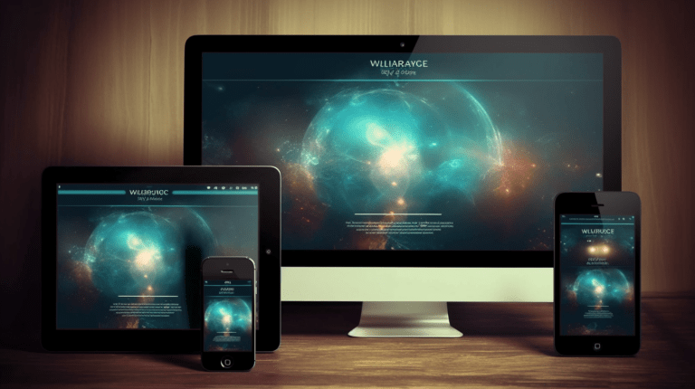 Adaptable website design on various devices