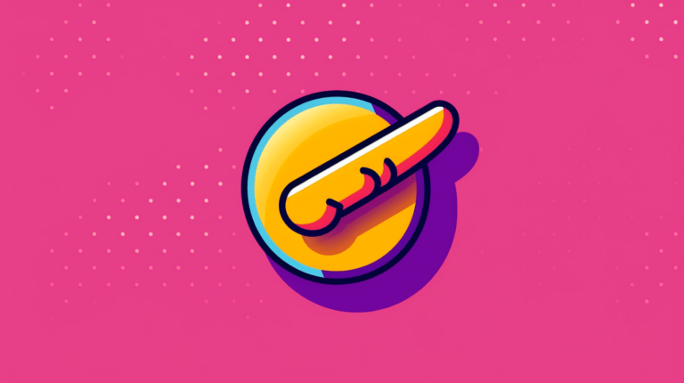 Hand cursor activating a tooltip on a website button.
