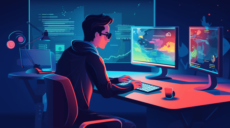 Web developer working on data attributes