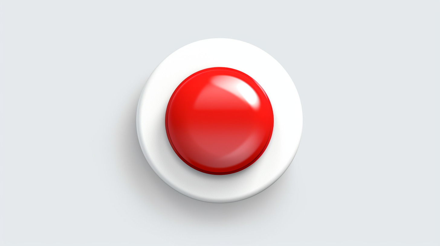 Floating button for website navigation