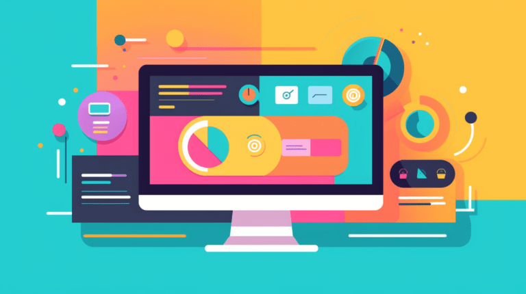 Dynamic website navigation on a computer screen