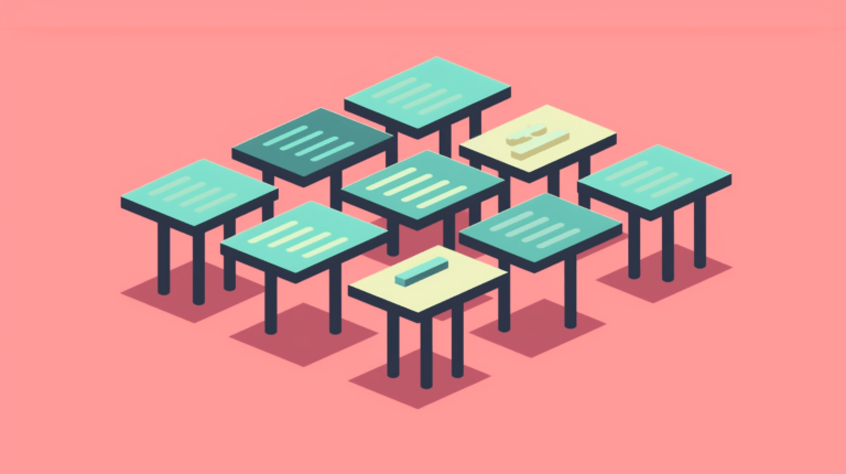 Simple table for web development