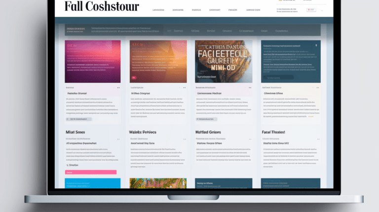 CSS Grid Layout website example