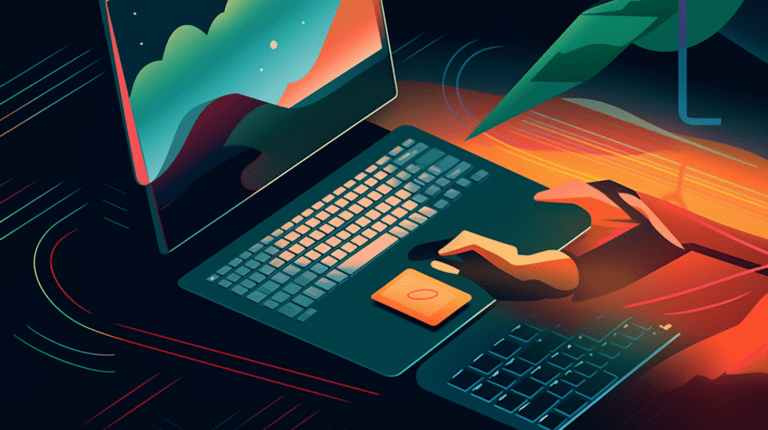 User clicking "back to top" button on a long webpage