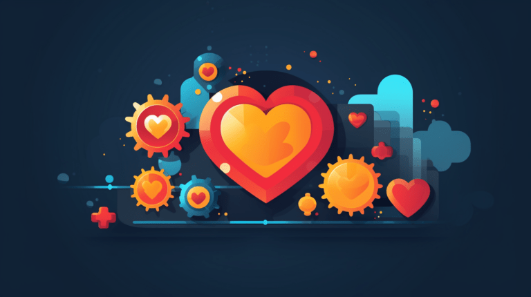 Animated icons on a beginner web development website