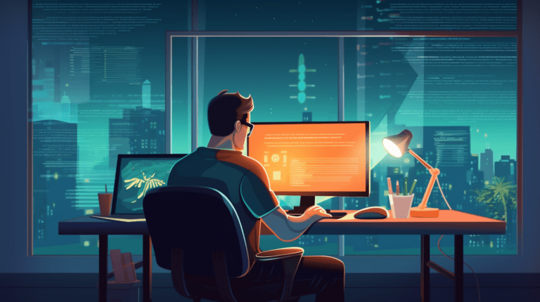 Web developer using auto-refresh feature during coding