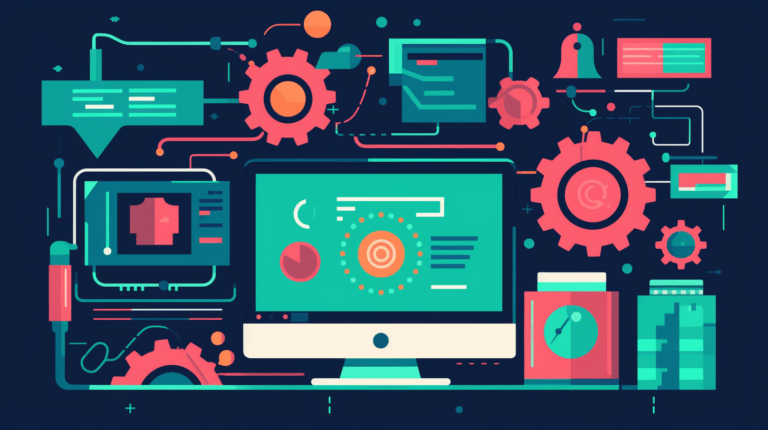 Website testing process on a computer screen