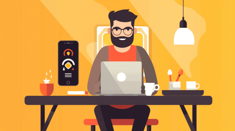 Beginner web developer creating a mobile app
