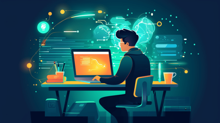 Web developer extracting data from a website