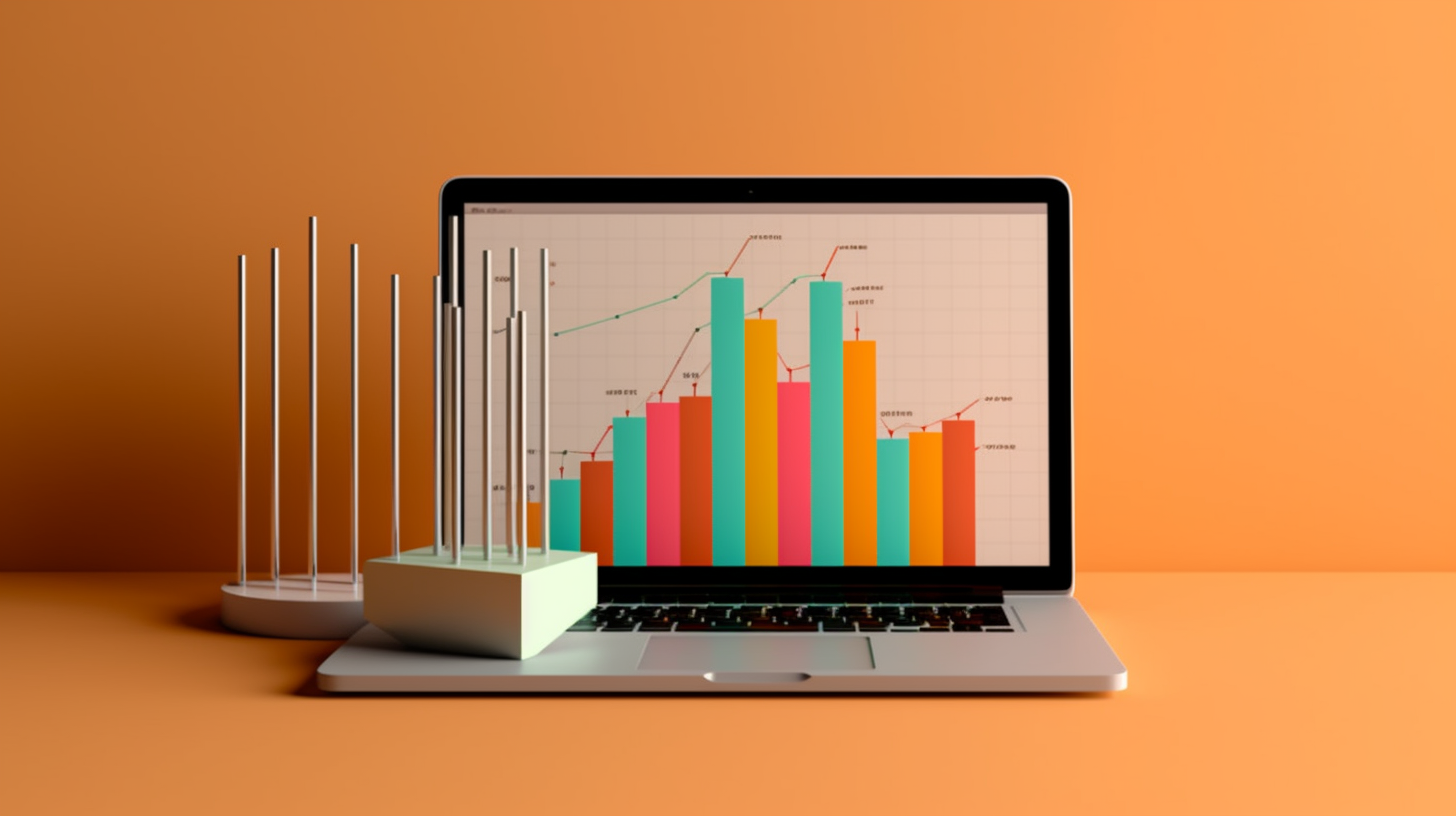 Analyzing website statistics with charts