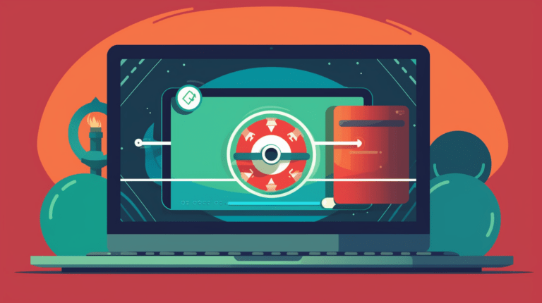 Secure browser-server connection with a lock symbol