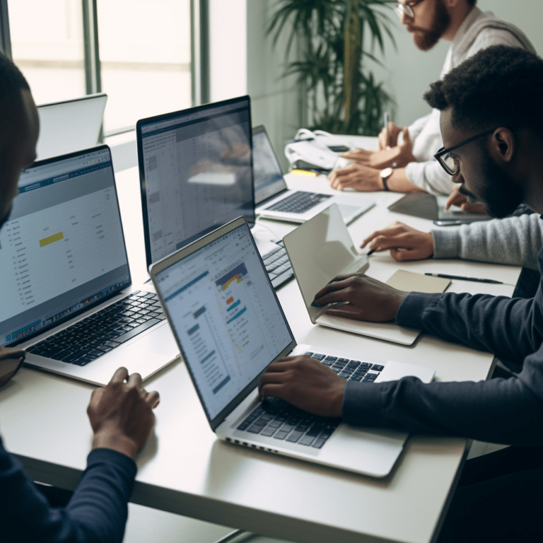 Software testing team and standards chart