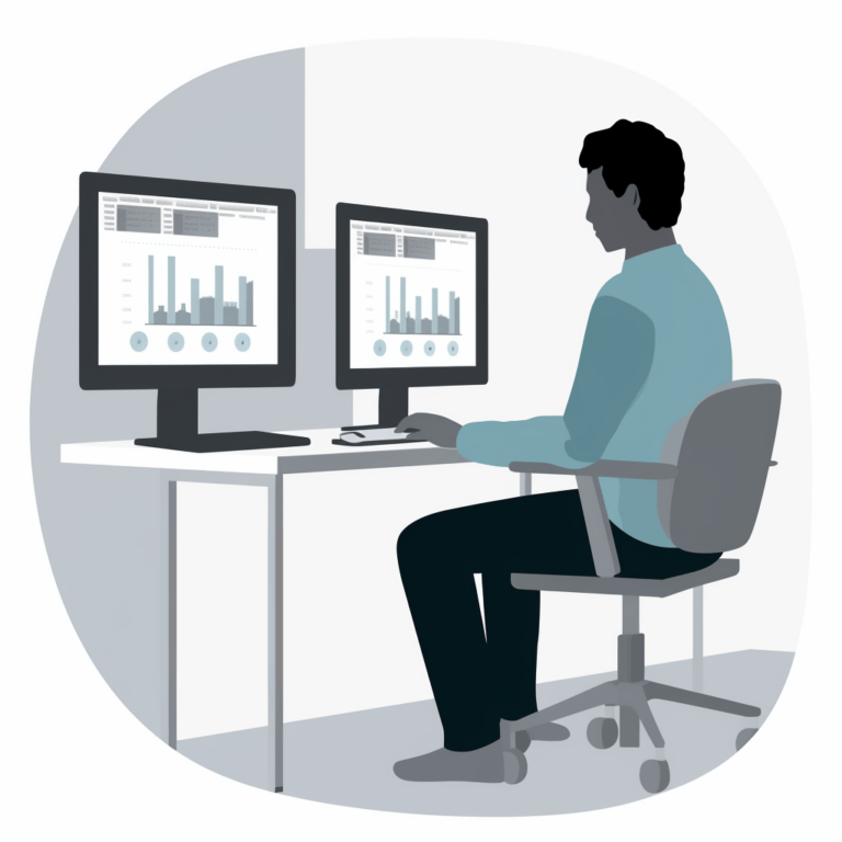 Person performing various software testing methods.