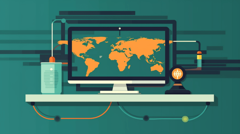 VPN connection used in software testing.