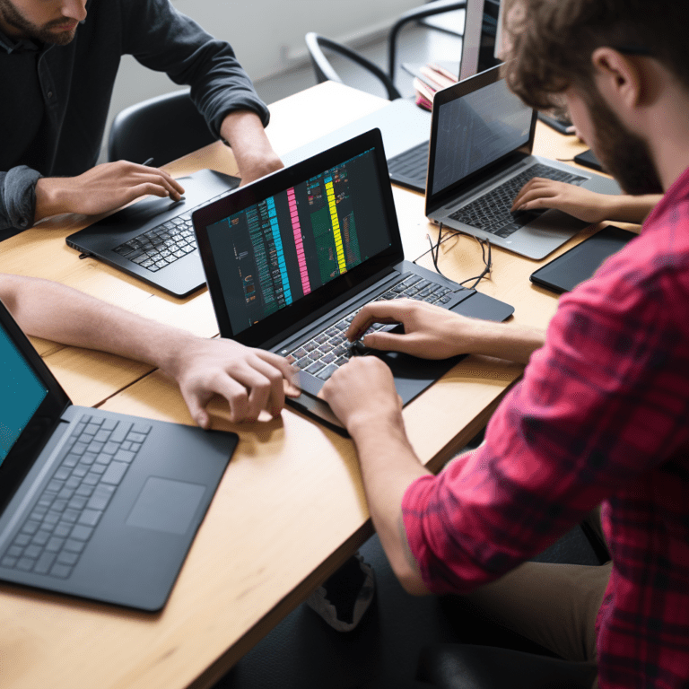 Developers using various testing frameworks