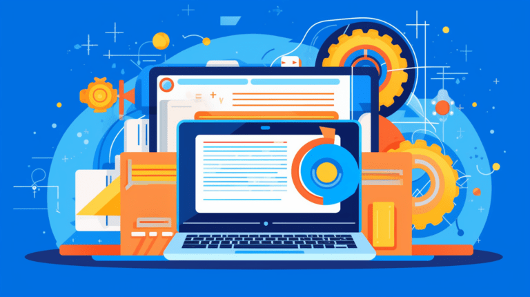 Computer interacting with OS components