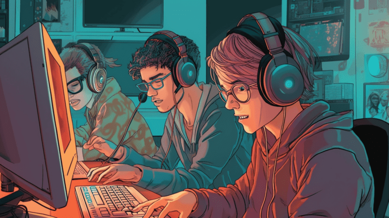 Users with different impairments using assistive technology to interact with software.