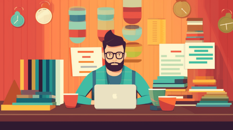 Marketer analyzing data for marketing campaign effectiveness.