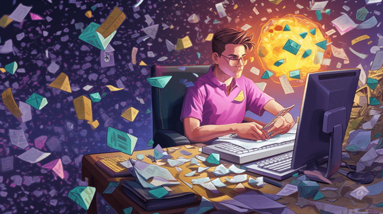 Data analyst extracting valuable insights from large data sets.