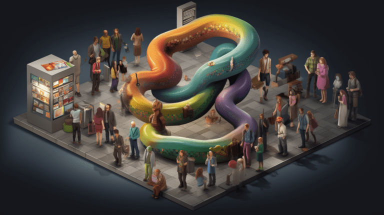Symbolic representation of Python's collections module.