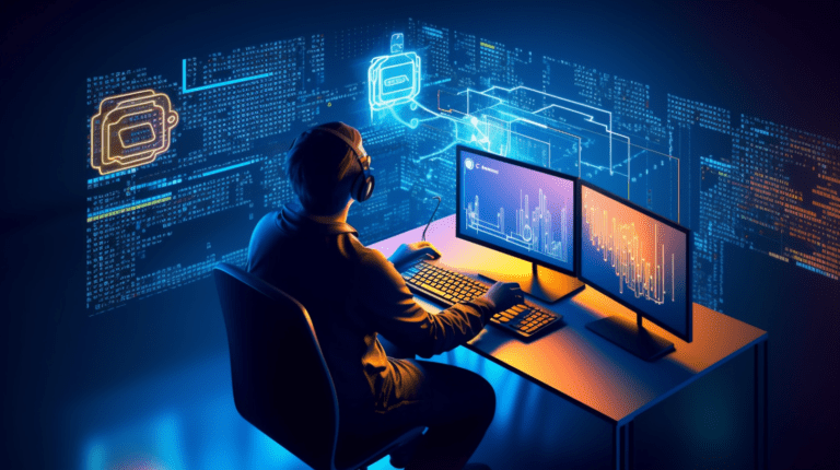 A developer using Python to interact with a social media API.