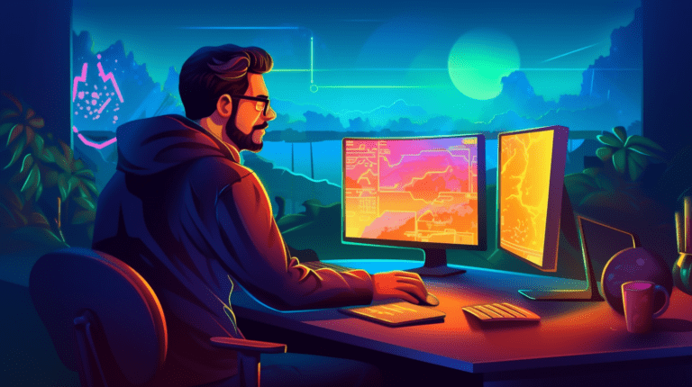 Programmer creating named tuples in Python.