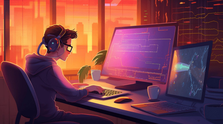 A developer using Python for test automation.