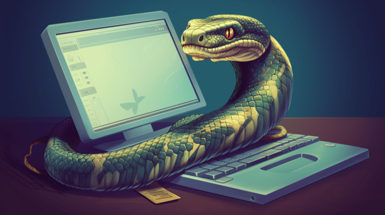 Python programming for email handling.