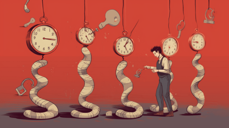 The Python snake managing multiple tasks asynchronously.