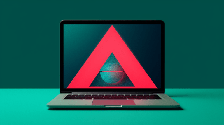 Simple CSS animation example on a computer screen