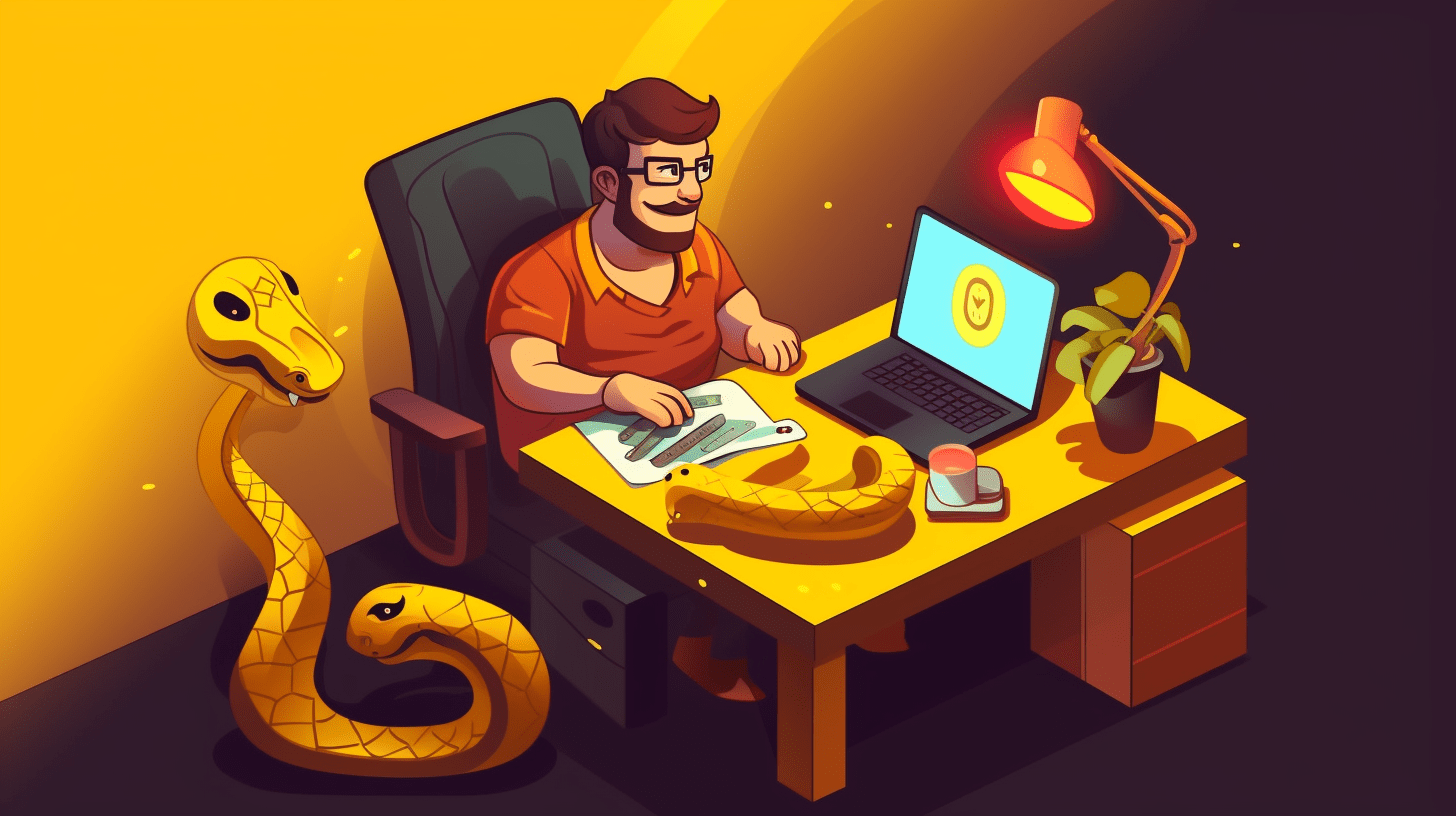 Python developer working with cloud services.