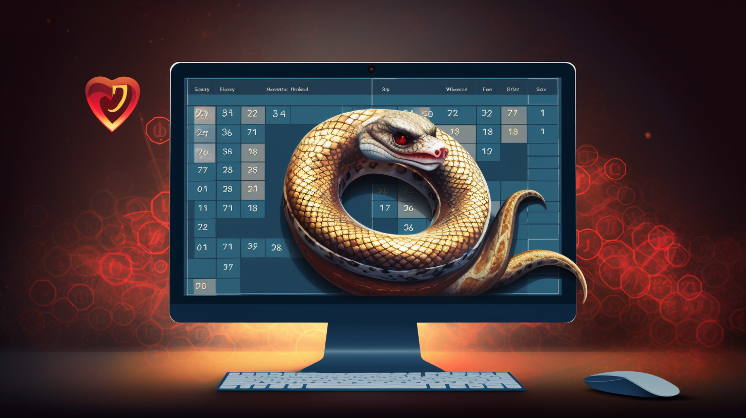 Python programming for task scheduling.