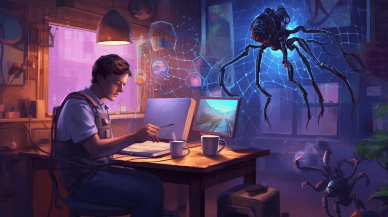 A developer working with Python frameworks.