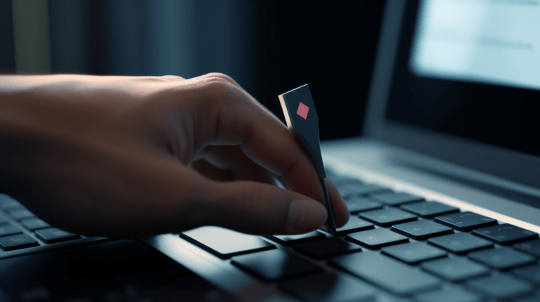 Checking a checkbox on a computer screen.