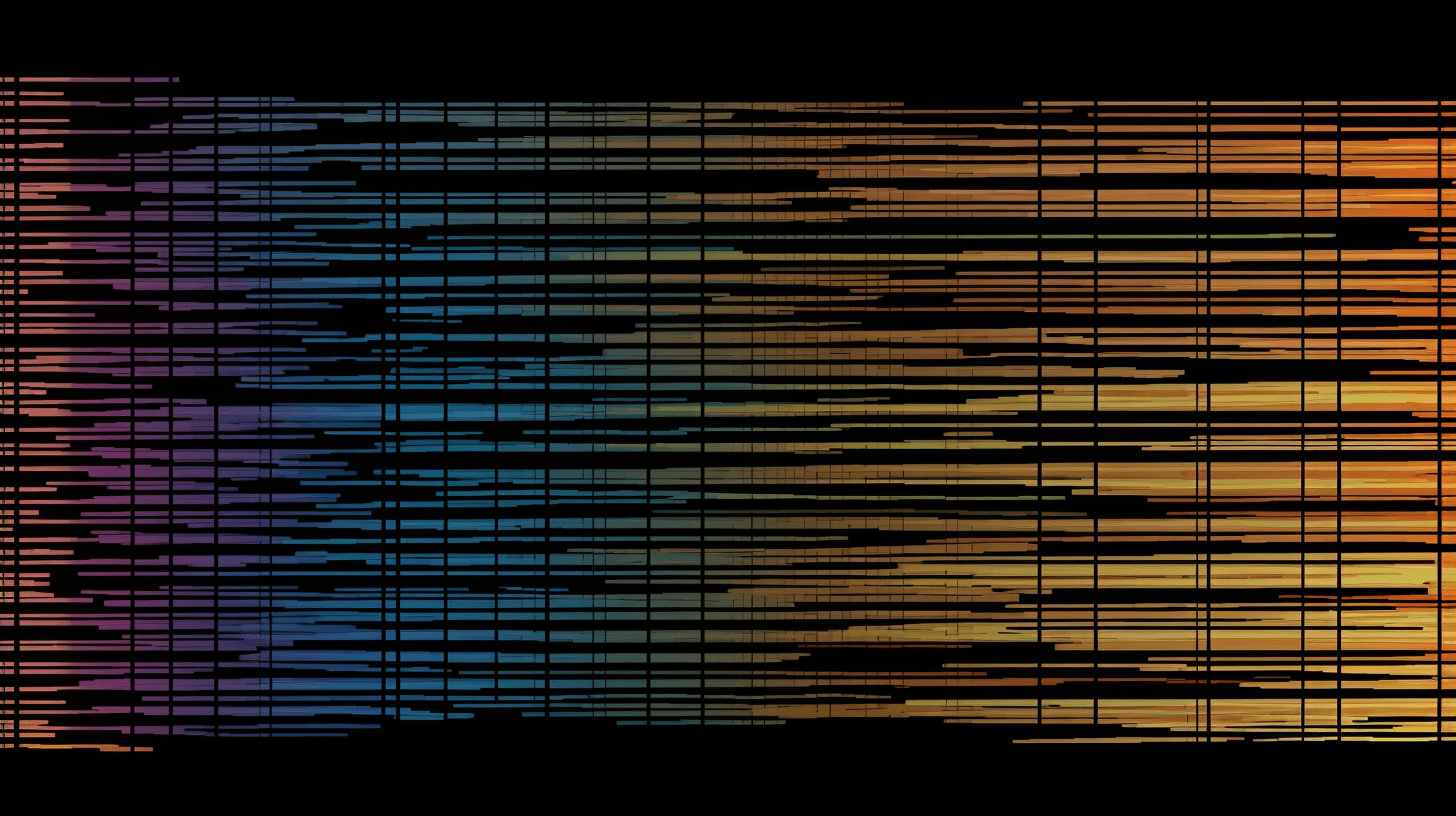 Visual representation of multiline strings in JavaScript.