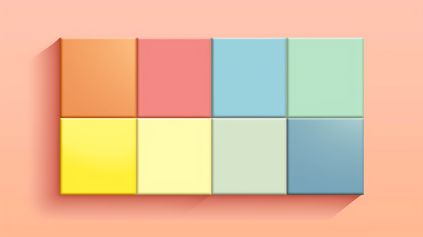 Flexbox layout representation with line breaks.