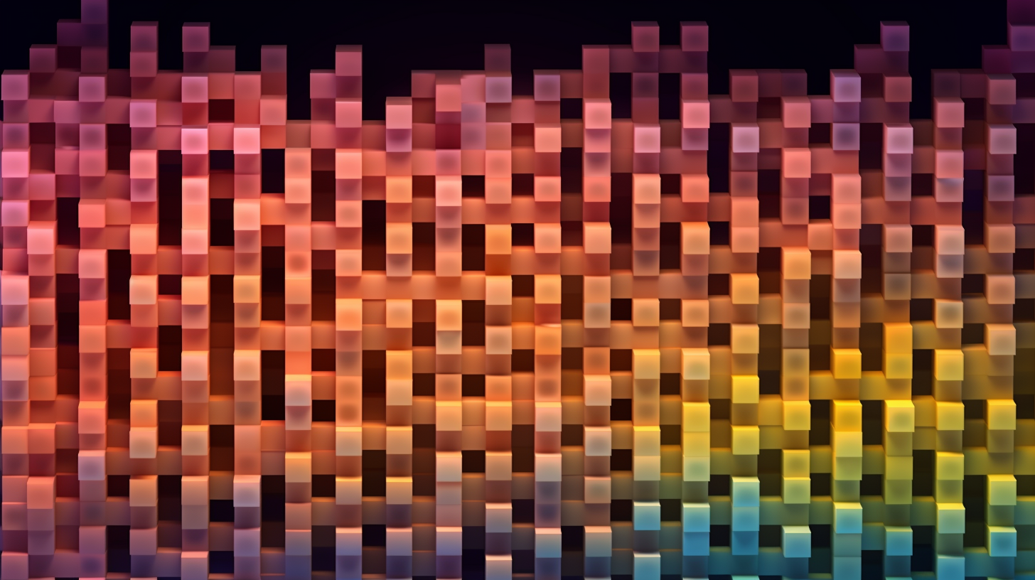 Visual representation of sorting an array in JavaScript.