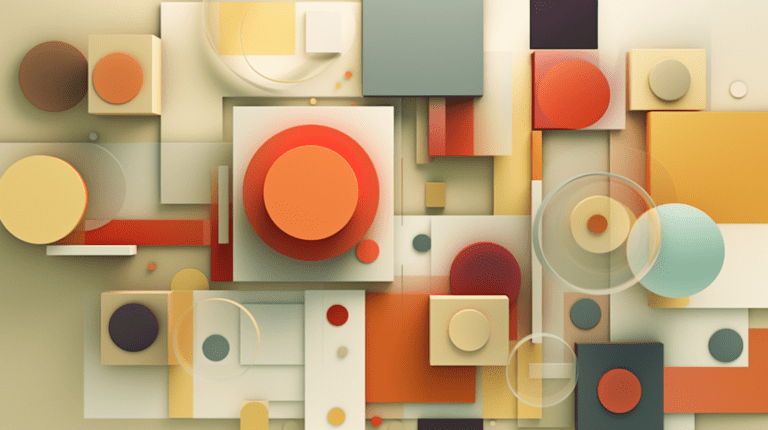Data merging in Pandas, represented by different shapes coming together.