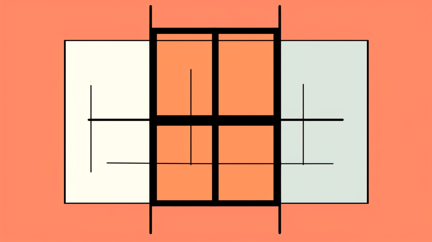 Abstract representation of transforming an index into a column.