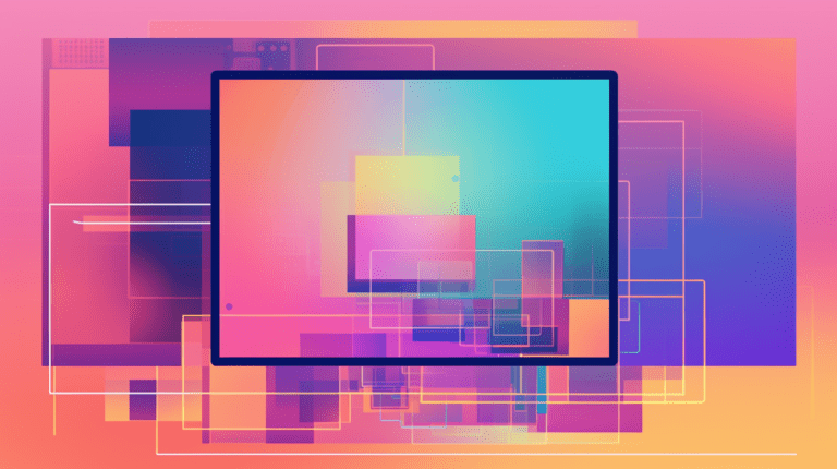 Computer screen with image upload and preview area and abstract programming code.