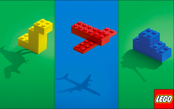 Реклама Lego оживляет конструктор