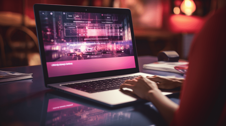 Managing website content.