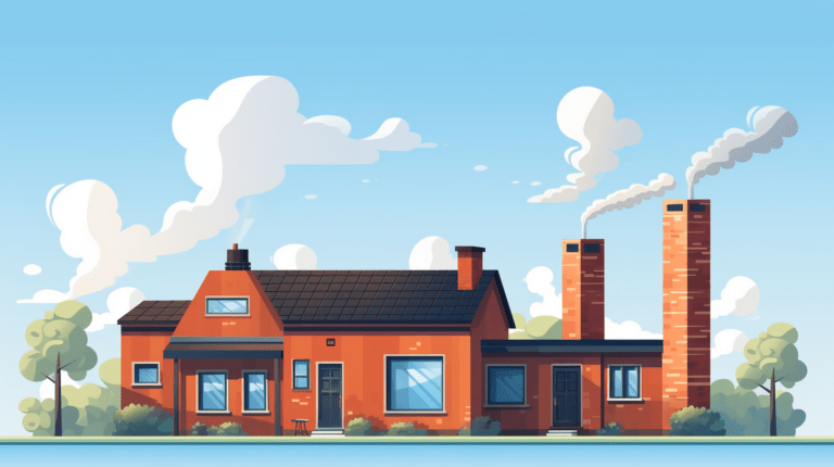 Different CMS platforms represented as buildings.