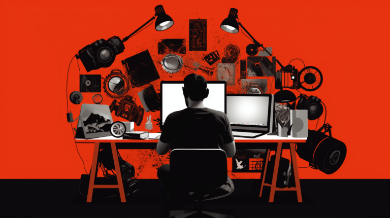 Managing website content using CMS.