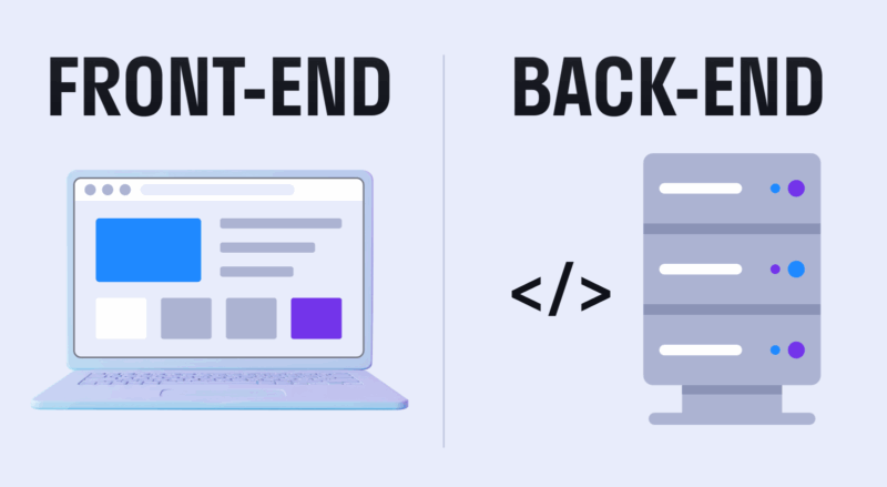 front-end or back-end