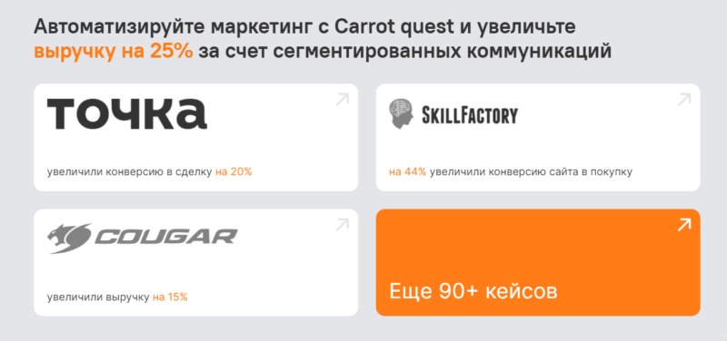 интерфейс сайта