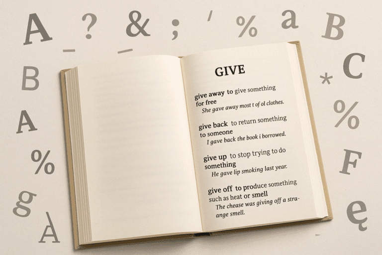фразовый-глагол-give-примеры-значения