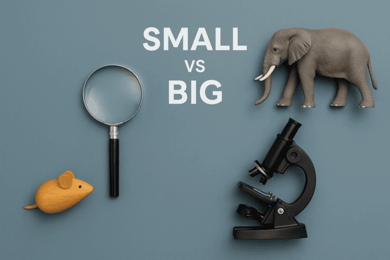 small_and_big_difference_and_usage