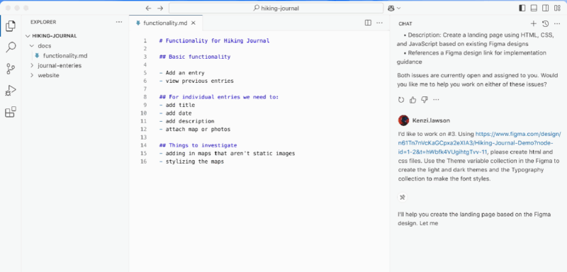интерфейс VS Code